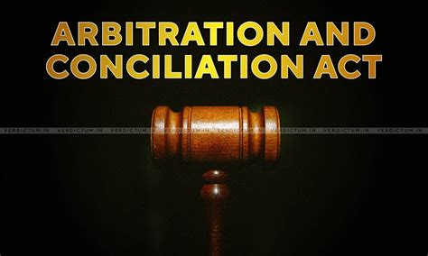 Column| Section 34 Of Arbitration And Conciliation Act: Is Non-Filing ...