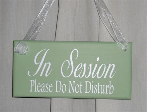 In Session Please Do Not Disturb Sign 的图像结果