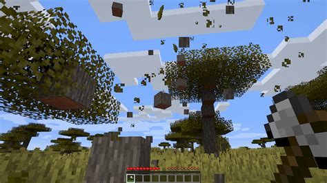 Image result for Minecraft Tree Chop Mod
