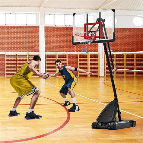 Buy Fulocseny Basketball Hoop Outdoor, Portable Basketball Goal System ...