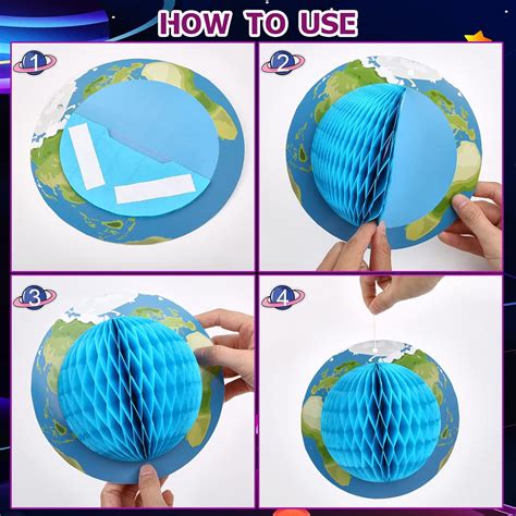 Buy 13 Space Decorations - Hanging Planets Decorations - Solar System ...