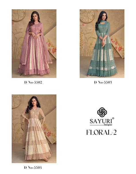 Sayuri Floral 2 Designer Salwar Kameez Collection