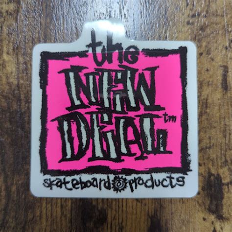 【ST-276】New Deal Official Reissue Skateboard sticker ニューディール スケートボード ...