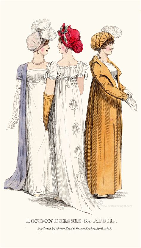 Regency Fashion Plates Project - Beatrice Knight 2026