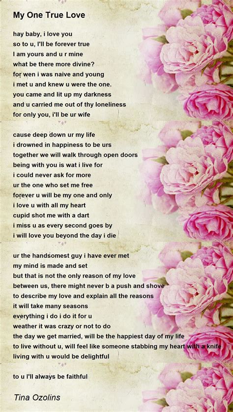 You Are My True Love