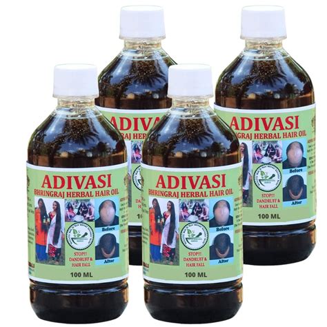Buy Phillauri Adivasi Bhringraj Herbal Hair Oil Herbal Pure Adivasi ...