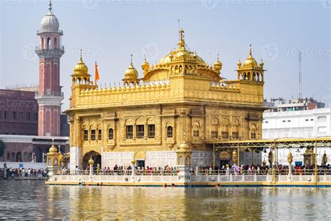 hermosa ver de dorado templo - harmandir sahib en amritsar, Punjab ...