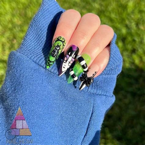 Beetlejuice Nails: The Ultimate Guide to Spooky, Spectacular Nail Art ...