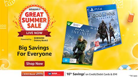 Amazon India Great Summer Sale: From God of War: Ragnarok to Halo ...