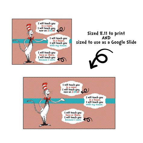 Dr Seuss Slides Template