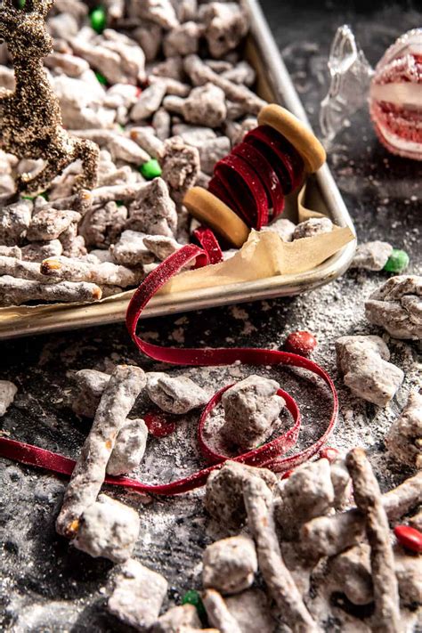 Christmas Puppy Chow. - Half Baked Harvest