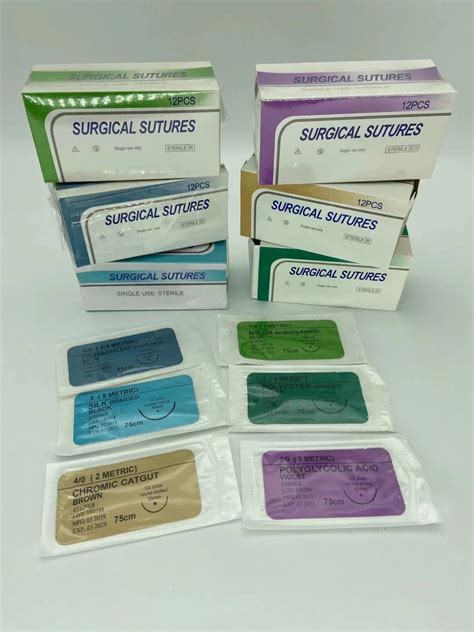 Surgical Suture Non-Absorbable & Absorbable Sutures - Suture and Chromic