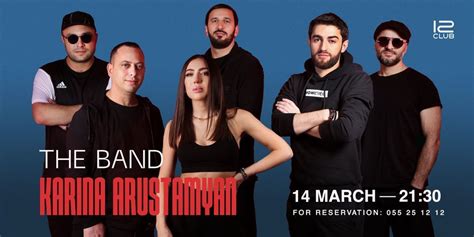 Karina Arustamyan & The Band, Club 12 :: Yerevan / Armenia ::, 14 March ...