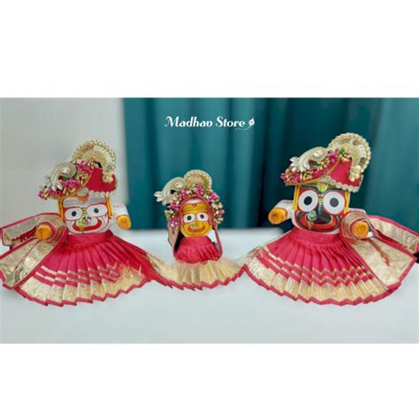 Dresses for Jagannath Baldeva Subhadra – Madhav Store