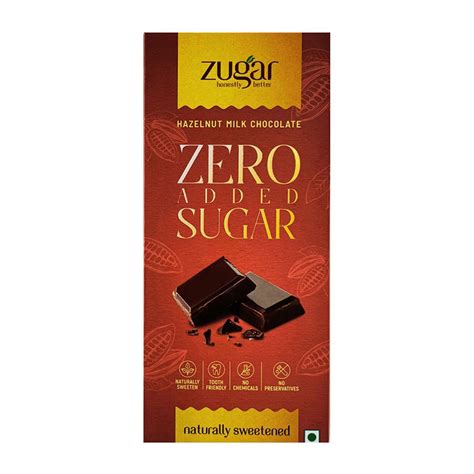 Zugar Hazelnut Milk Chocolate 20g, Tooth-Friendly | Refresh