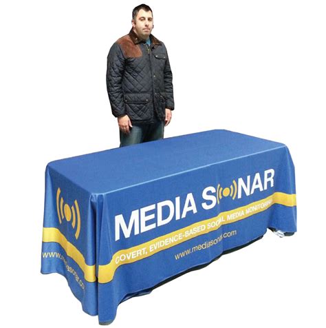 Trade Show Table Cloths Custom Table Runners | Custom Trade Show Table