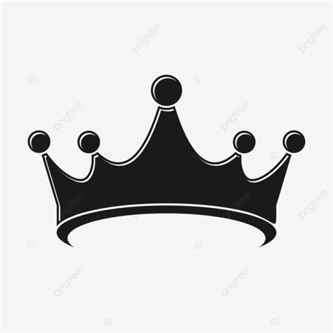 Black Crown Icon, Black, Crown, Icon PNG and Vector with Transparent ...