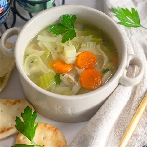 Easy Grandma's Homemade Chicken Noodle Soup Recipe - Nena's Wellness Corner