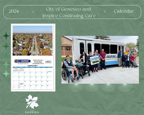2024 Geneseo Calendar Project... - City of Geneseo, Illinois | Facebook
