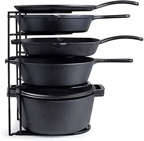 EverEx Adjustable Multipurpose Pan & Pot Tawa Rack Holder Stand Plate ...
