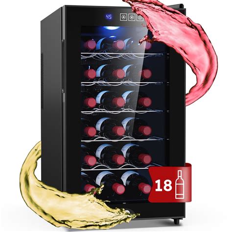Customer reviews for Ecojoy 18 Bottle Wine Cooler Refrigerator with 41 ...