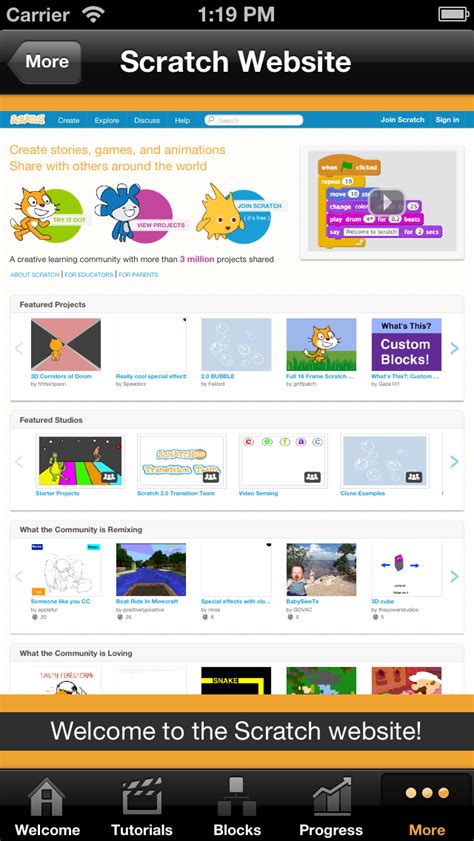 Image result for Scratch Download iOS