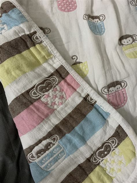 Buy SYGA Baby's 6 Layer Muslin Cotton Stroller Cover Swaddle Wrap ...