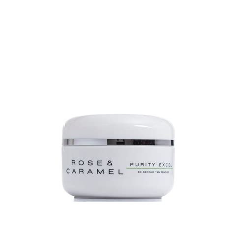 Rose & Caramel Purity Excel 60 Second Self Tan Removing Scrub 200ml ...