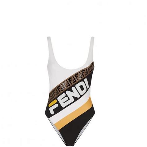 Fendi. | Designer beach wear, Women swimsuits, Swimsuits