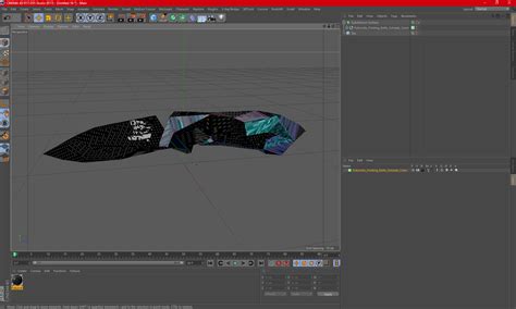 3D Futuristic Folding Knife Schrade Color model | 3D Molier International