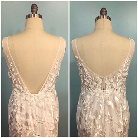 alterations: before and after | Wedding dress alterations, After wedding dress, Wedding dress backs