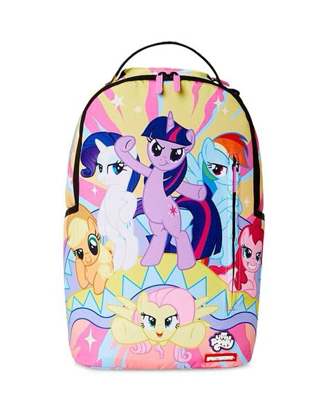 Sprayground Backpack My little pony | Pretty backpacks, Stylish school ...