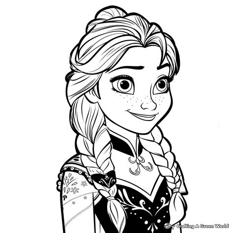 Anna Coloring Pages - Free & Printable!