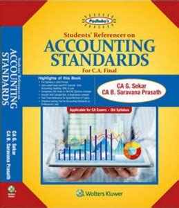 Padhuka's students Referencer on Accouting Standards For C. A. Final ...