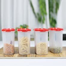 Buy Tupperware Plastic Storage Container- 1.7 liters, 4 pieces ...
