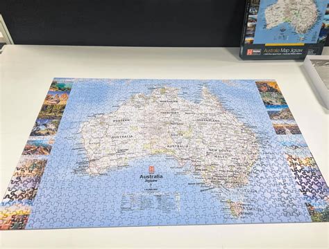 Hema Maps launches new product: Australia Map Jigsaw puzzle – Hema Maps Online Shop