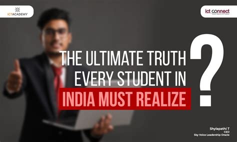 The Ultimate Truth Every Student in India Must Realize