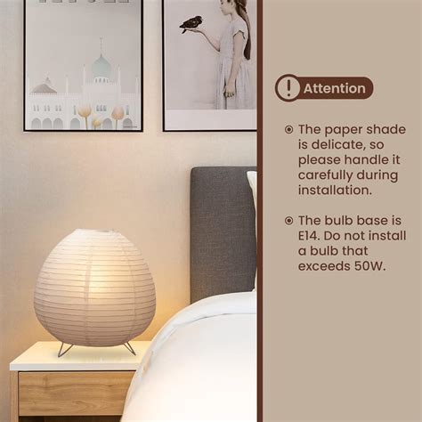 Buy Noguchi Lamp • Table Lamp Paper Lamp • Noguchi Table Lamp • Rice ...