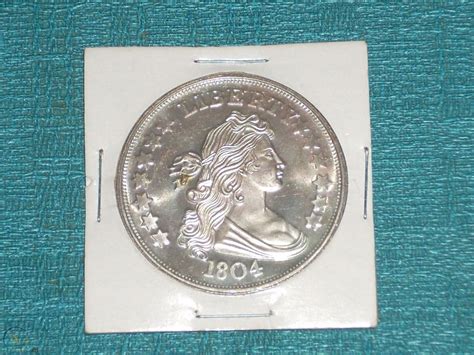 1 oz .999 Fine Silver Dollar Round Dexter Hendrickson Liberty 1804 ...