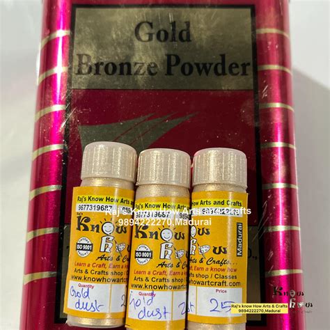 Knowhow Gold dust-1 piece High quality – KnowHowArtCraft