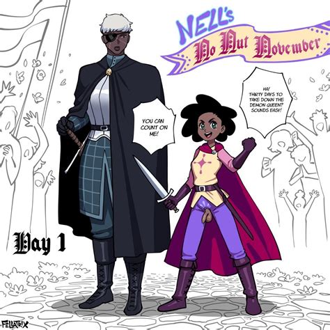 Nell's No Nut November Complete Comic : r/futanari_Comics