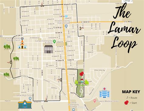 Loop Map - City of Lamar