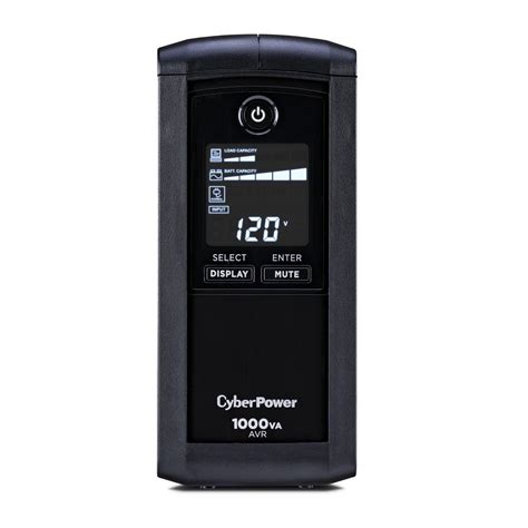 Cyberpower Cp1000avrlcd Intelligent Lcd Ups Battery Backup And Surge ...