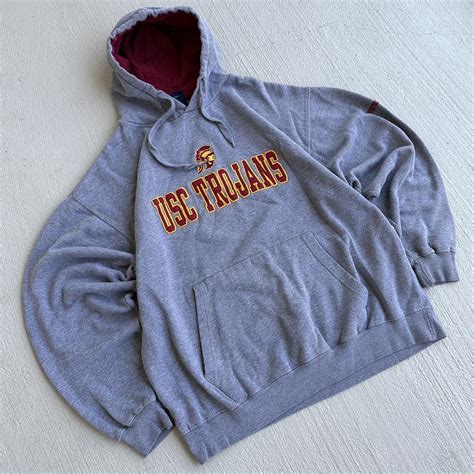 VINTAGE USC Trojans Hoodie •Great condition •Size... - Depop