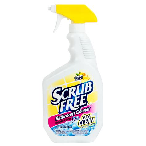Scrub Free 32 oz. Foaming Restroom Cleaner / Soap Scum Remover with ...