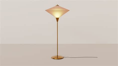3D Mid-century Floor Lamp Model - TurboSquid 2096490