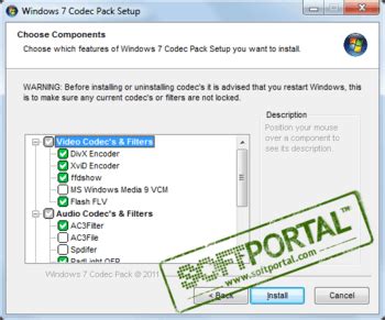 Image result for Win 7 64-Bit Codec Pack