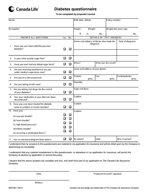 2013-2026 Form Canada Life B0274M-1 Fill Online, Printable, Fillable ...