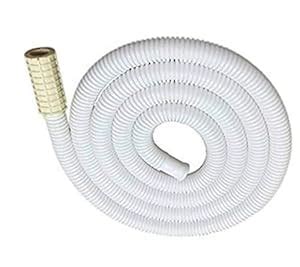 SERVMART 1.5m AC Drain Pipe | White Plastic Hose | 18mm ID | Multi ...
