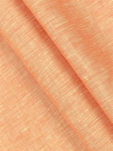 Pure Linen Colour Plain Shirt Fabric Orange Irish 8080-Pattern view